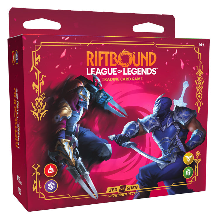Riftbound TCG: Set 4 - Vendetta Showdown Decks: Zed vs Shen