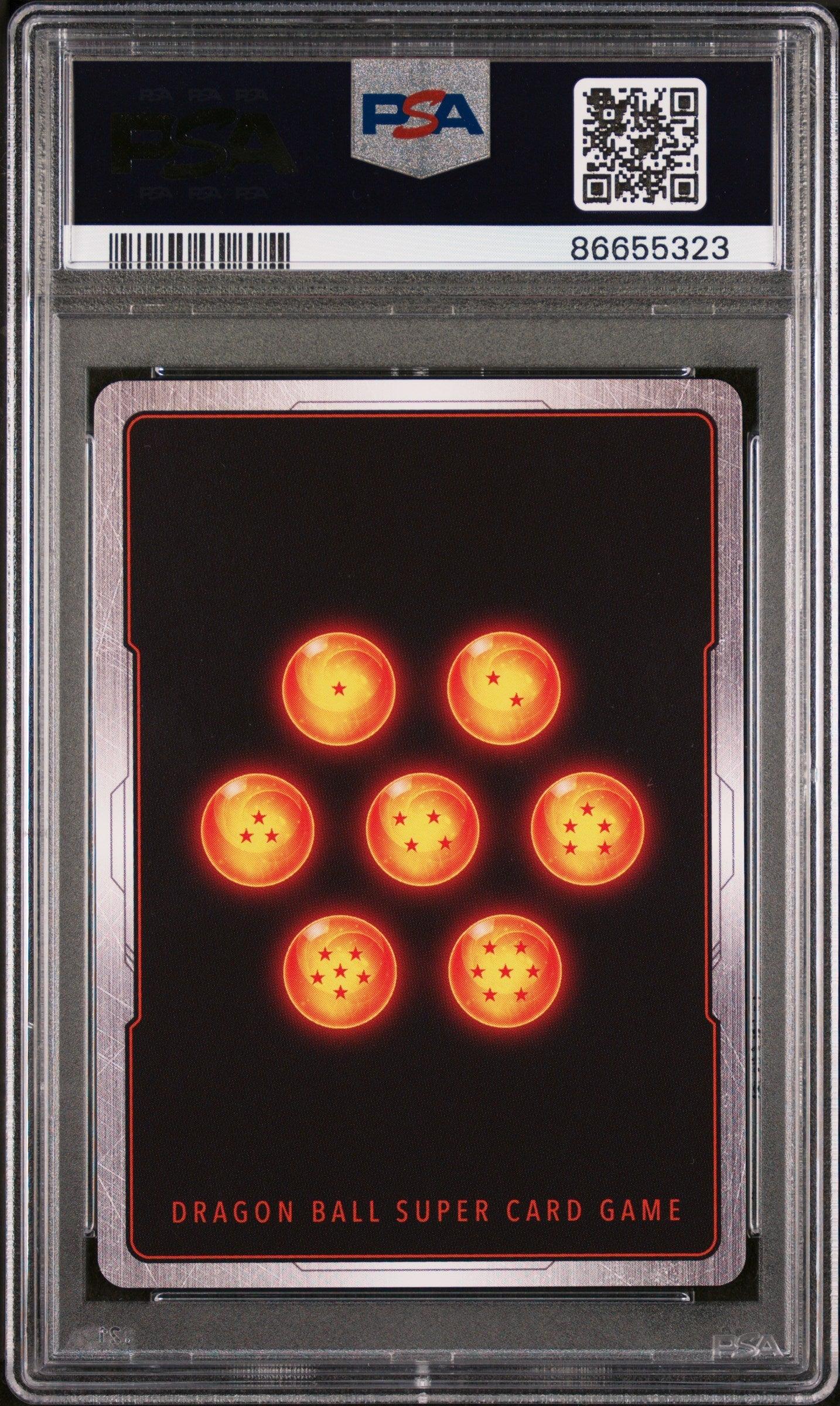 2022 DRAGON BALL SUPER MYTHIC BOOSTER ZARBON, COSMIC ELITE #P-223 - PSA 10