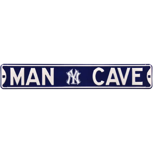 New York Yankees "MAN CAVE" Authentic Street Sign