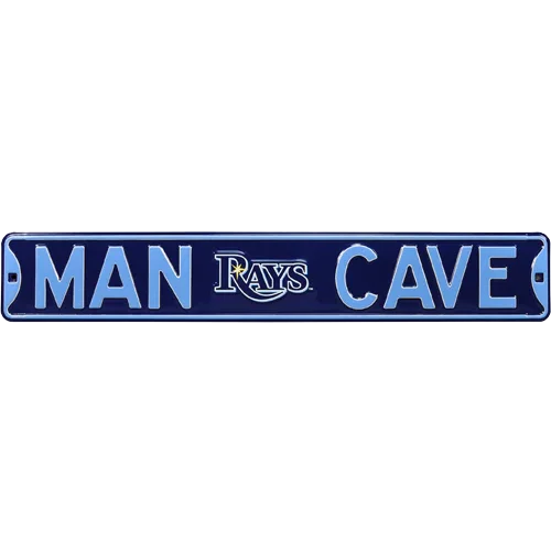 Tampa Bay Rays "MAN CAVE" Authentic Street Sign