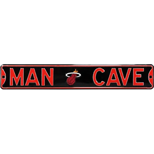 Miami Heat "MAN CAVE" Authentic Street Sign