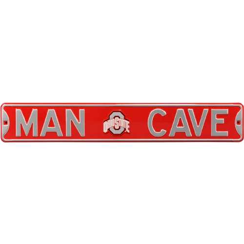 Ohio State Buckeyes "MAN CAVE" Authentic Street Sign
