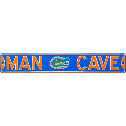 Florida Gators "MAN CAVE" Authentic Street Sign