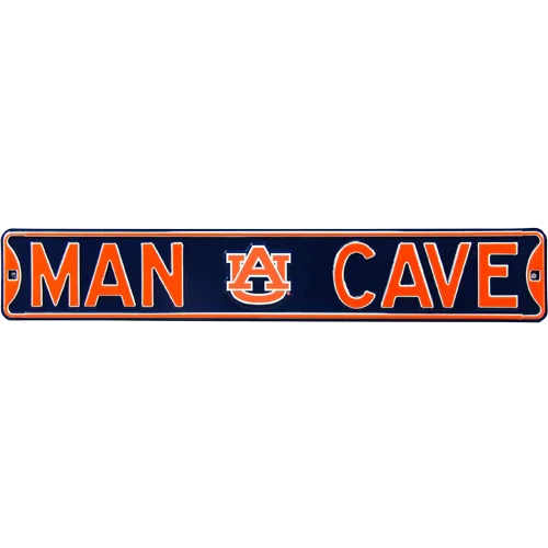 Auburn Tigers "MAN CAVE" Authentic Street Sign