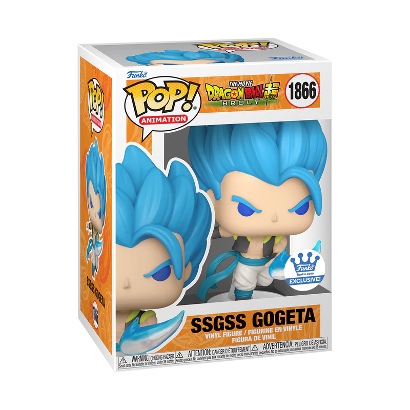 POP! Animation: Dragon Ball Super - SSGSS Gogeta Common Funko Shop Exclusive