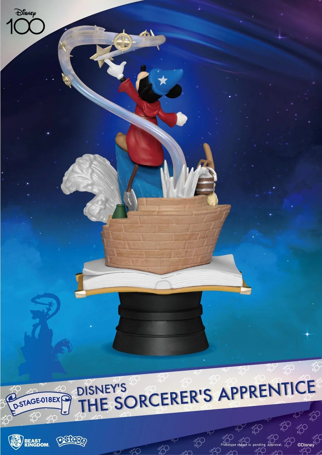 Sorcerer's Apprentice D-Stage-018ex 6in Statue - Exclusive