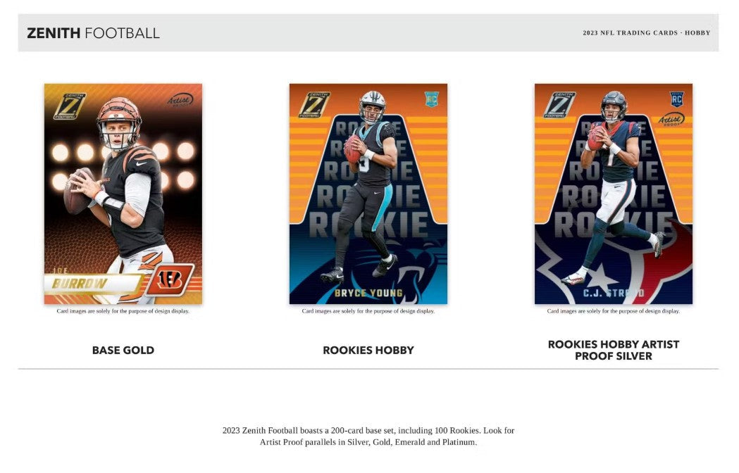 2023 Panini Zenith Football Hobby Box