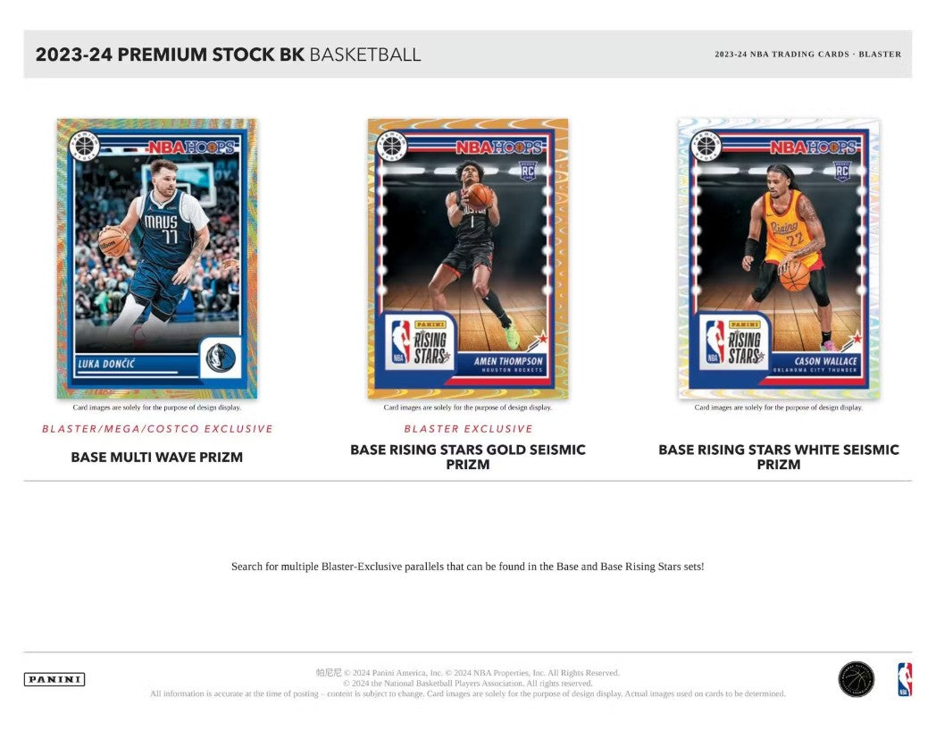 2023/24 Panini Premium Stock Basketball 6-Pack Blaster Box