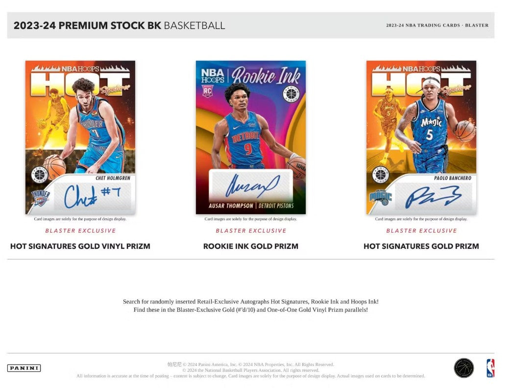2023/24 Panini Premium Stock Basketball 6-Pack Blaster Box