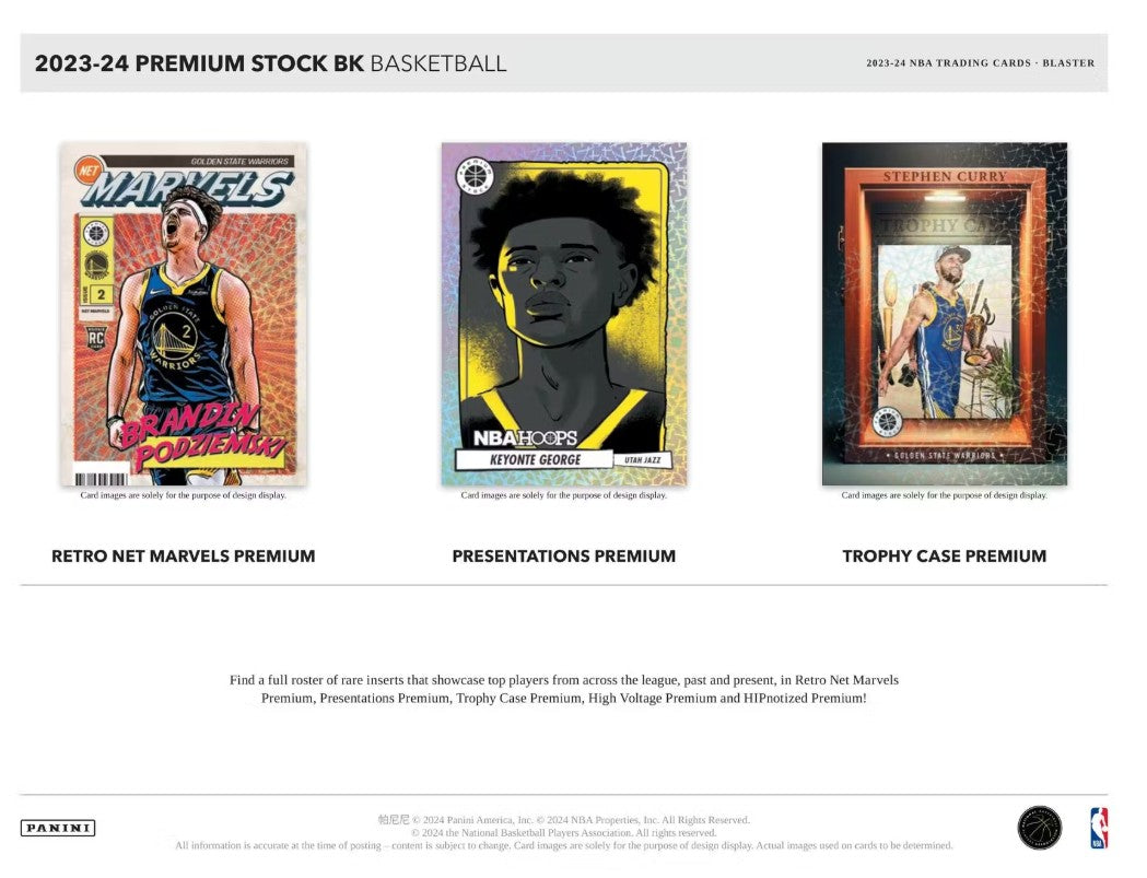 2023/24 Panini Premium Stock Basketball 6-Pack Blaster Box