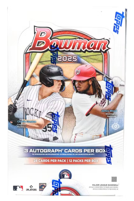 2025 Bowman Baseball Hobby Jumbo Box