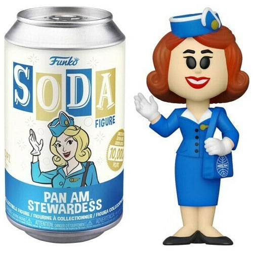 Funko Soda Pan Am Stewardess (Red Hair, Opened) **Chase**