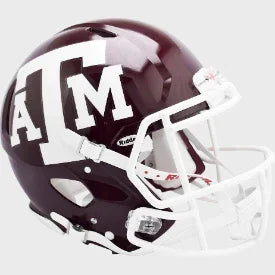 Texas A&M Aggies Full Size Authentic Speed Football Helmet - NCAA