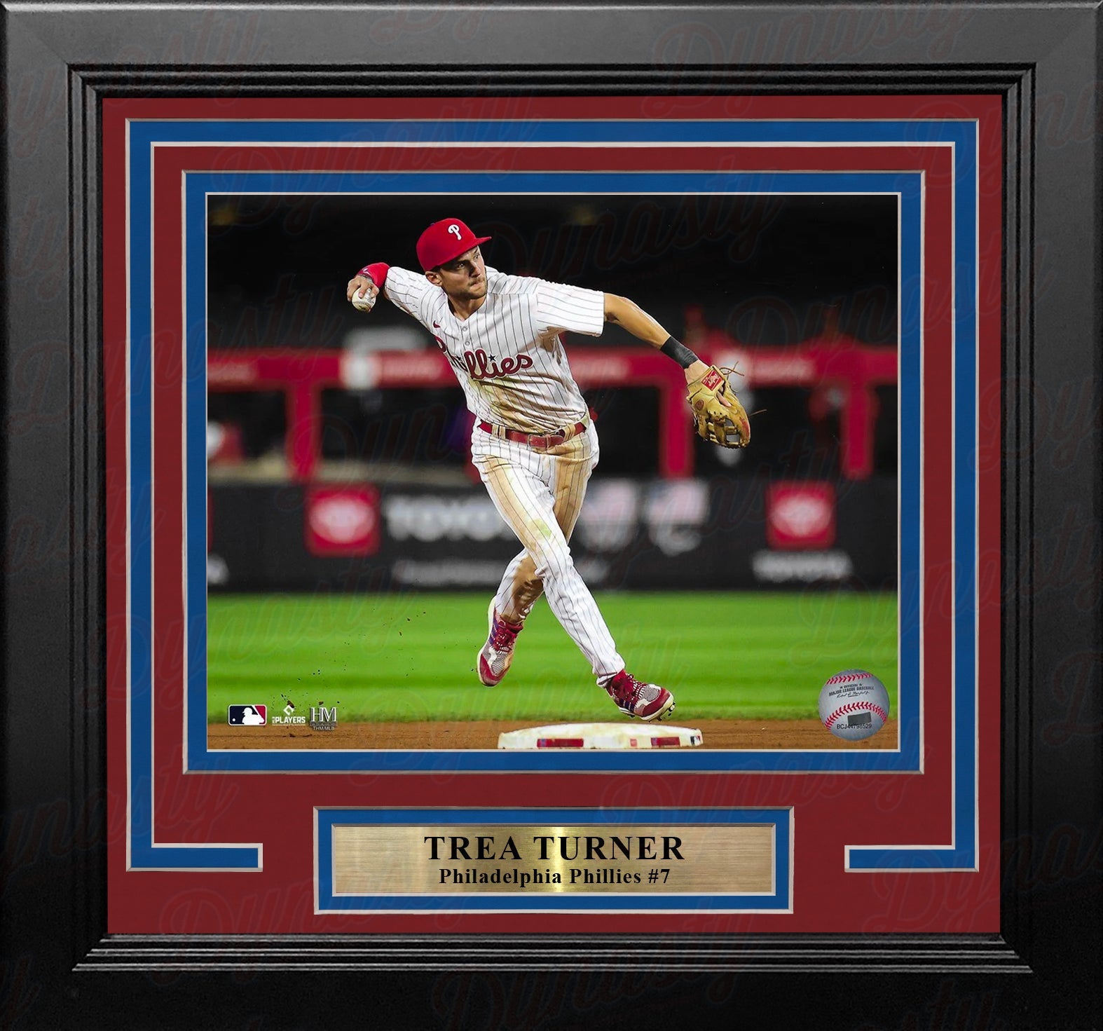Trea Turner in Action Philadelphia Phillies 11" x 14" Framed Baseball Photo