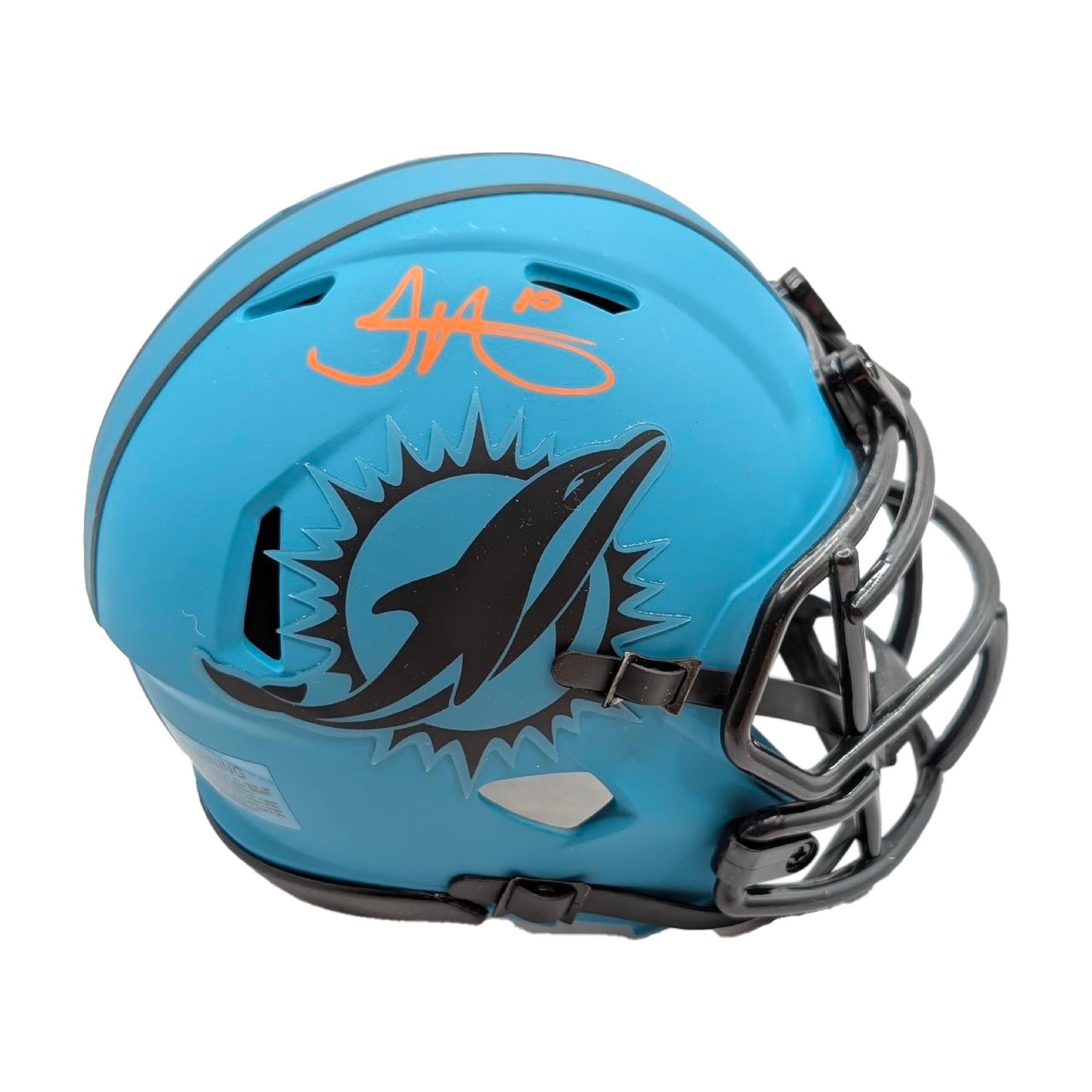 Tyreek Hill Autographed Speed Rave Mini Helmet - JSA