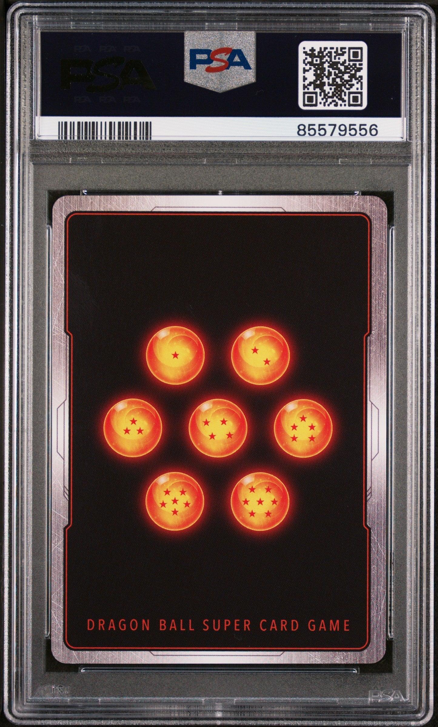 2022 DRAGON BALL SUPER MYTHIC BOOSTER SS2 TRUNKS/HRC.PRSCT. #P-219 - PSA 9