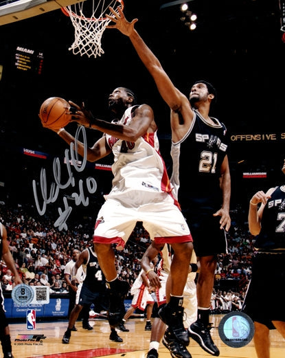Udonis Haslem Autographed Miami Heat 8x10 Photo - Beckett