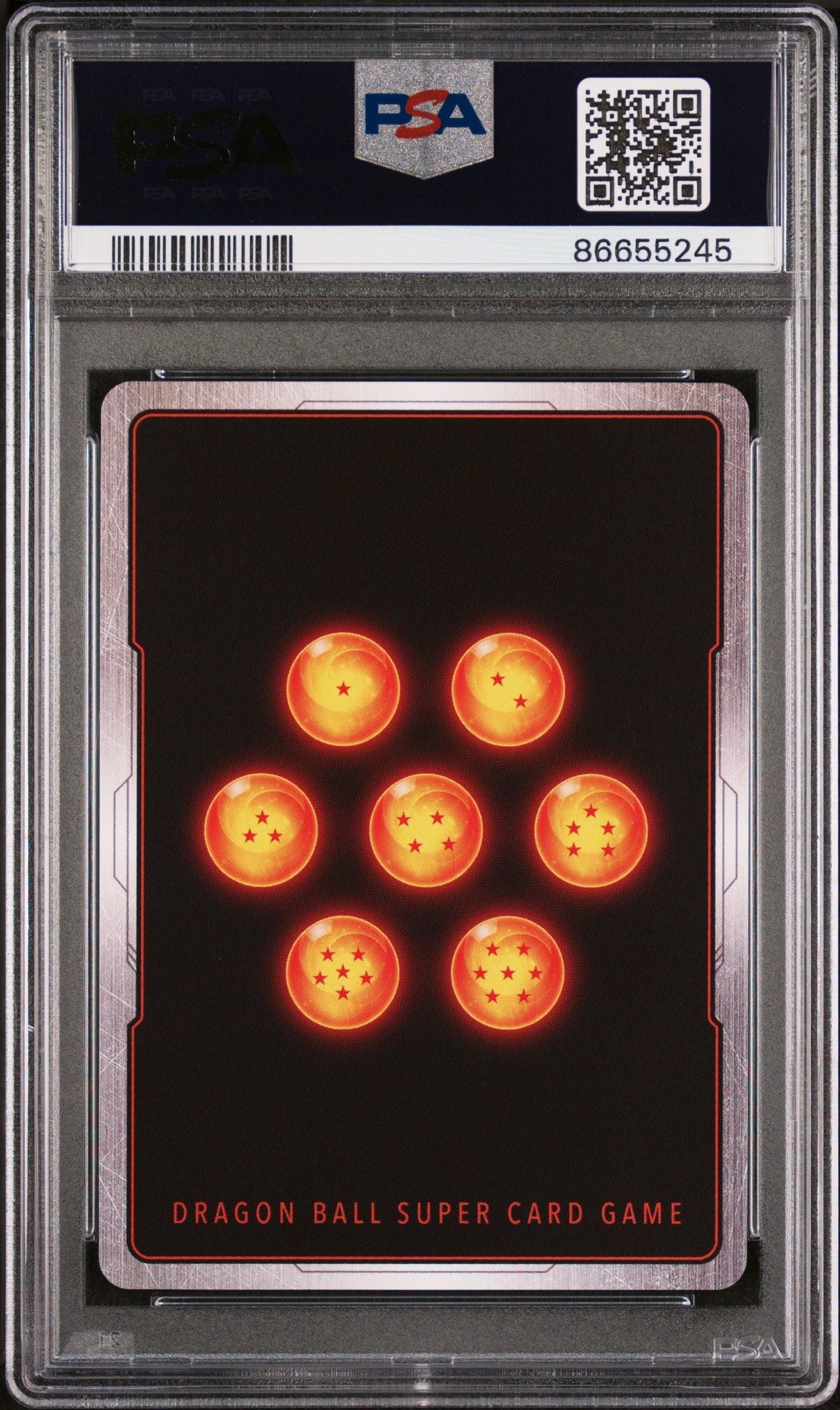 2022 DRAGON BALL SUPER KING COLD, HAIL/KING #P-379 - PSA 10