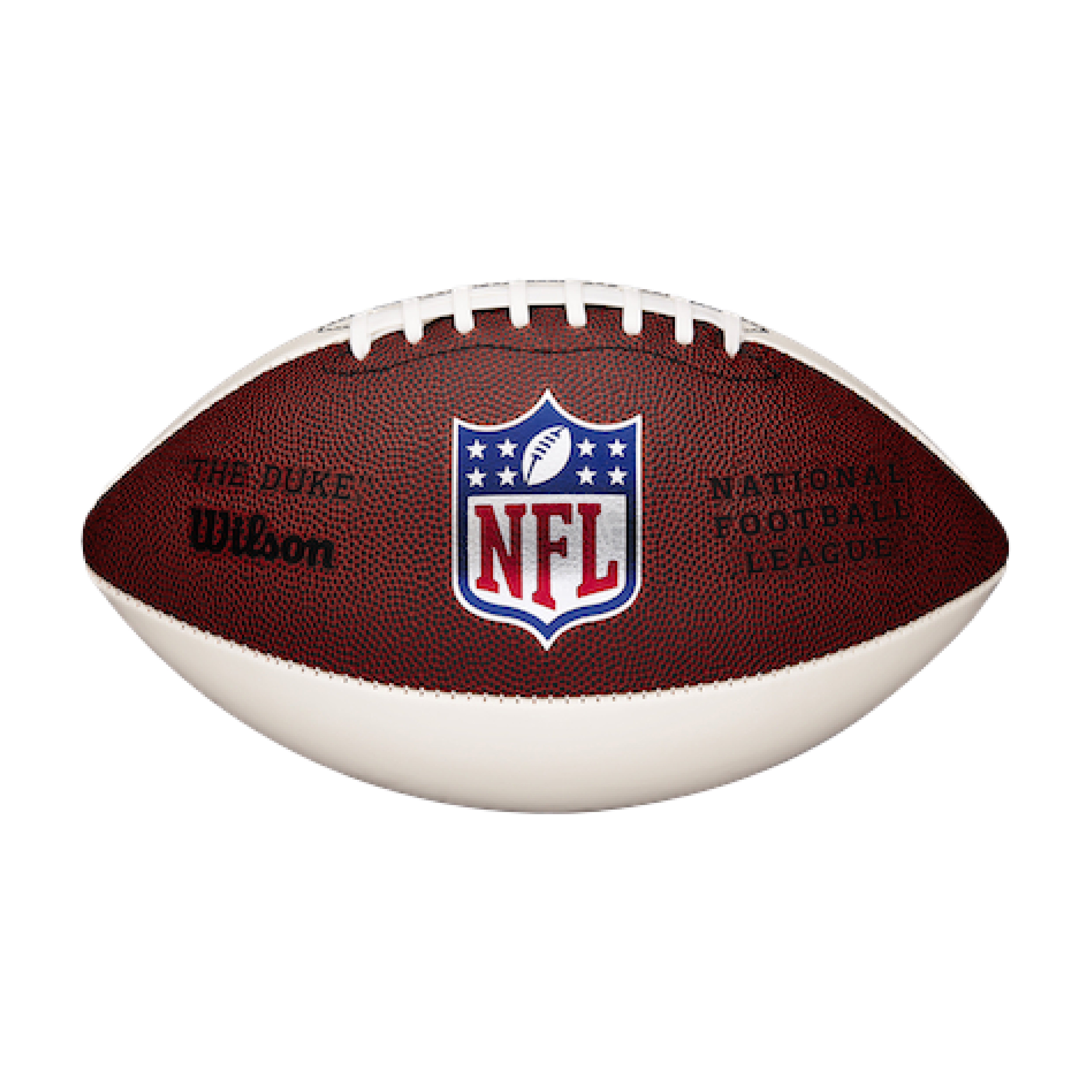 WILSON - F1691 NFL Autograph EDITION FOOTBALL ..(3 WHITE / 1 BROWN PANEL) MINI