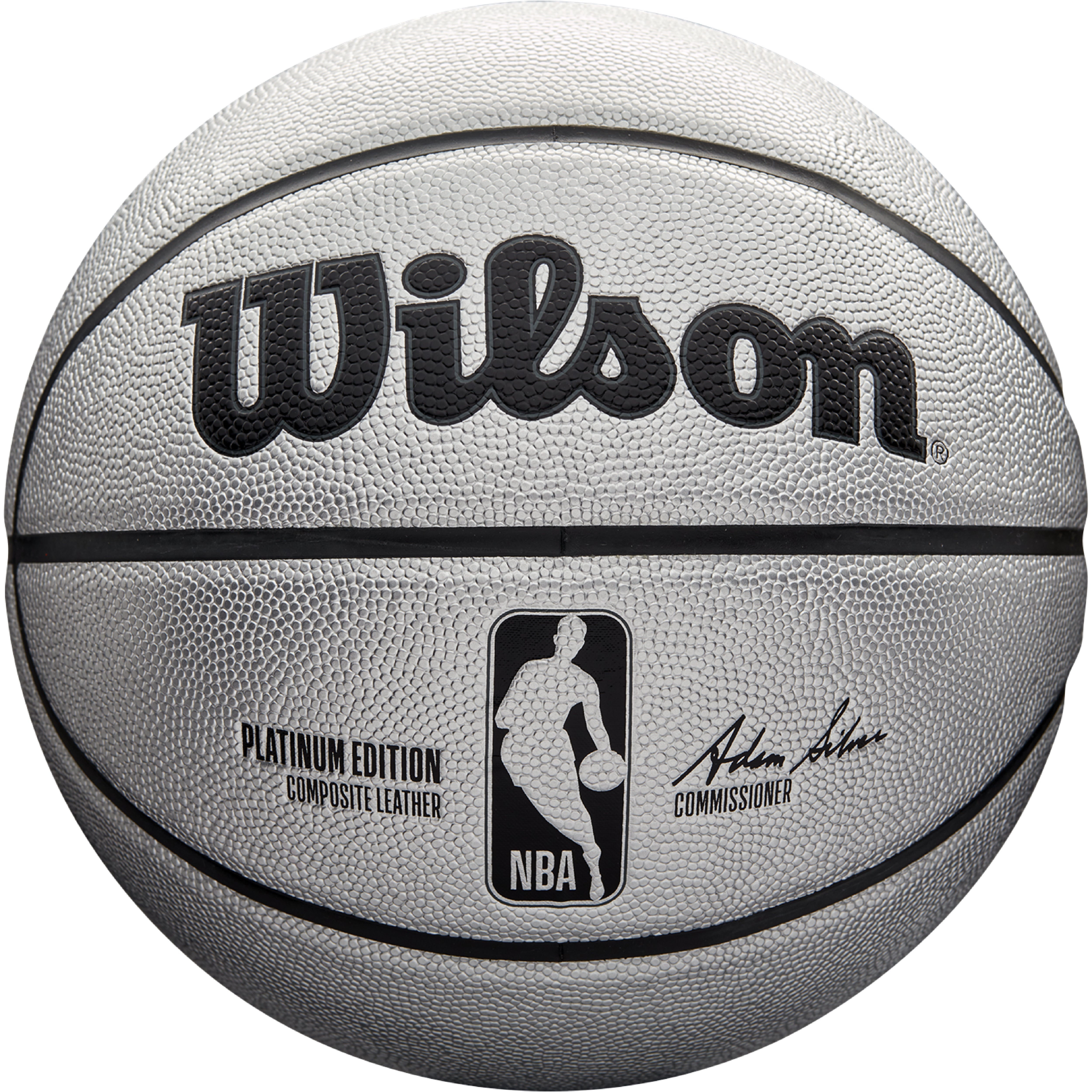 Wilson Platinum Edition NBA Indoor / Outdoor Replica Basketball, Official Size - Size 7