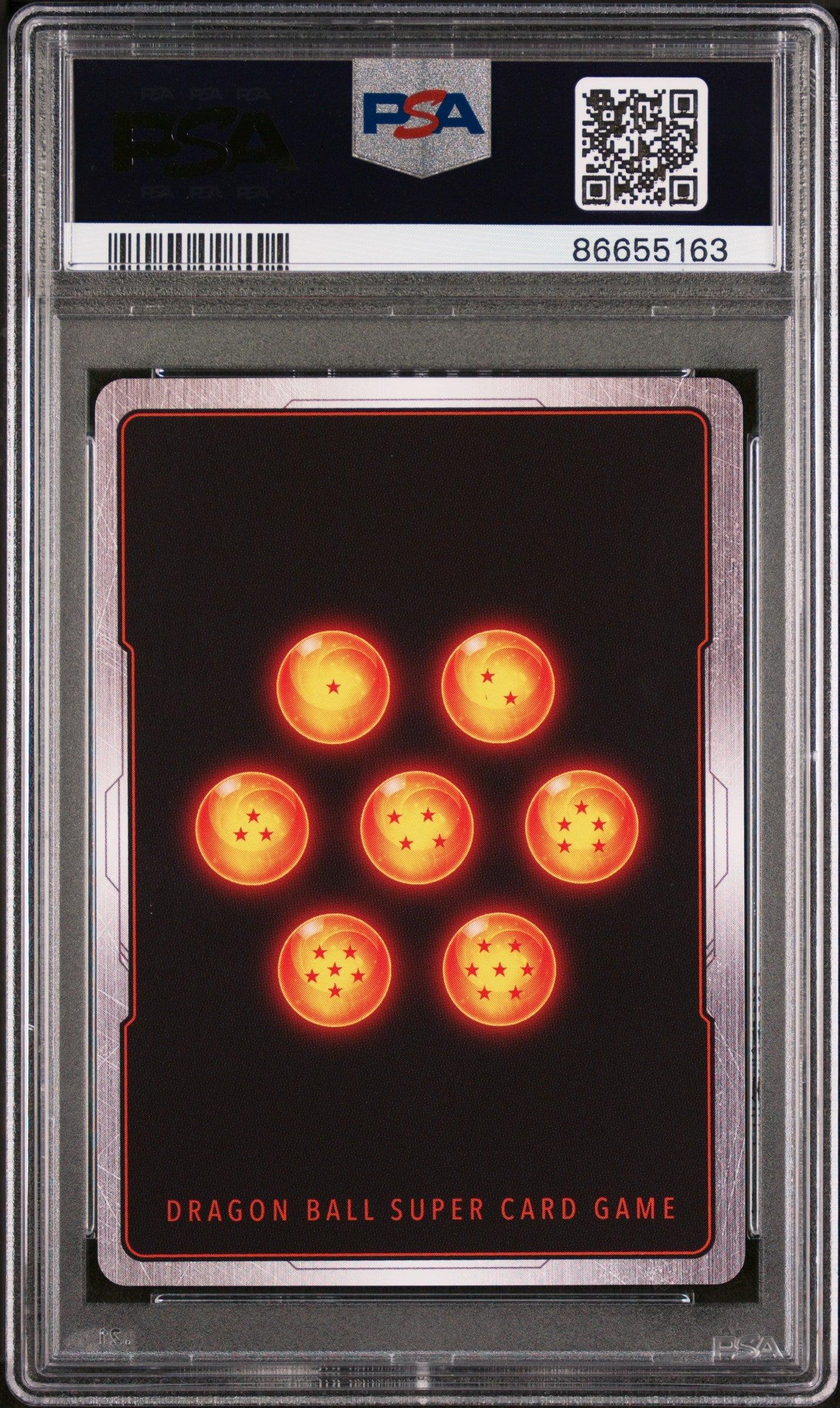 2022 DRAGON BALL SUPER MYTHIC BOOSTER SS4 BARDOCK, FTG/FATE #P-261 - PSA 10