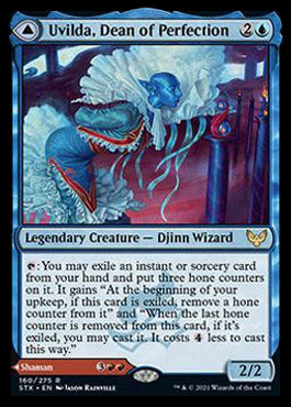 Uvilda, Dean of Perfection // Nassari, Dean of Expression (STX-160) - Strixhaven: School of Mages