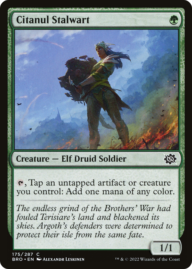 Citanul Stalwart (BRO-175) - The Brothers' War