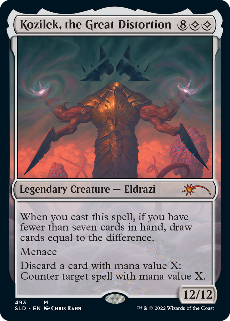 Kozilek, the Great Distortion (SLD-493) - Secret Lair Drop