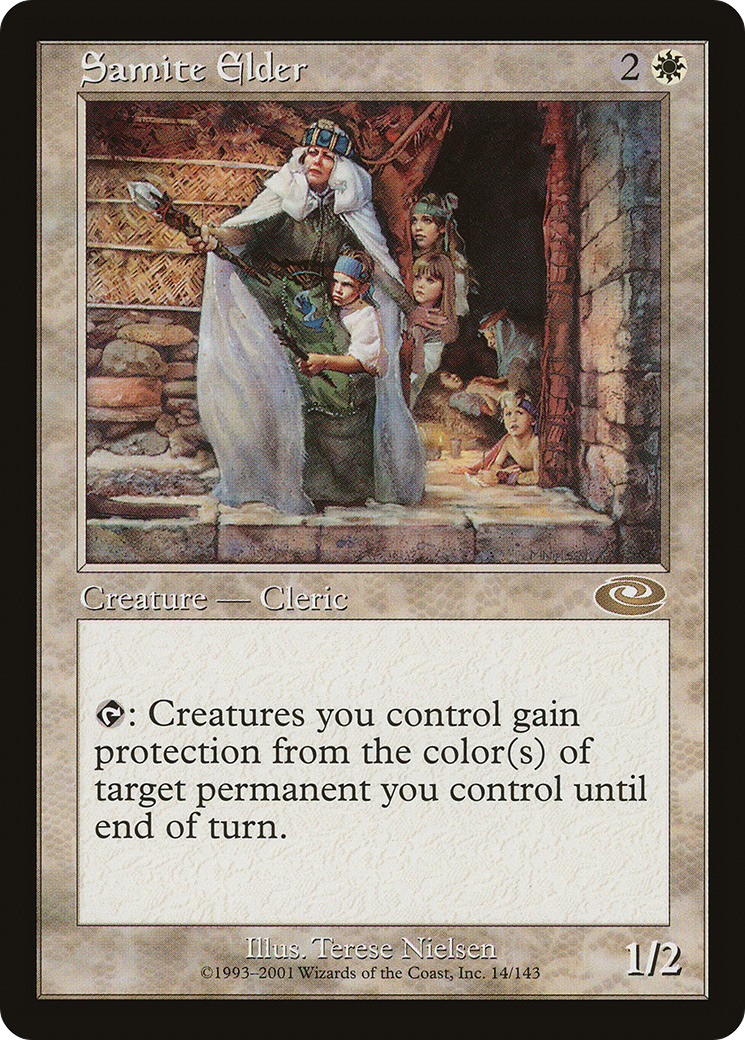 Samite Elder (PLS-014) - Planeshift Foil
