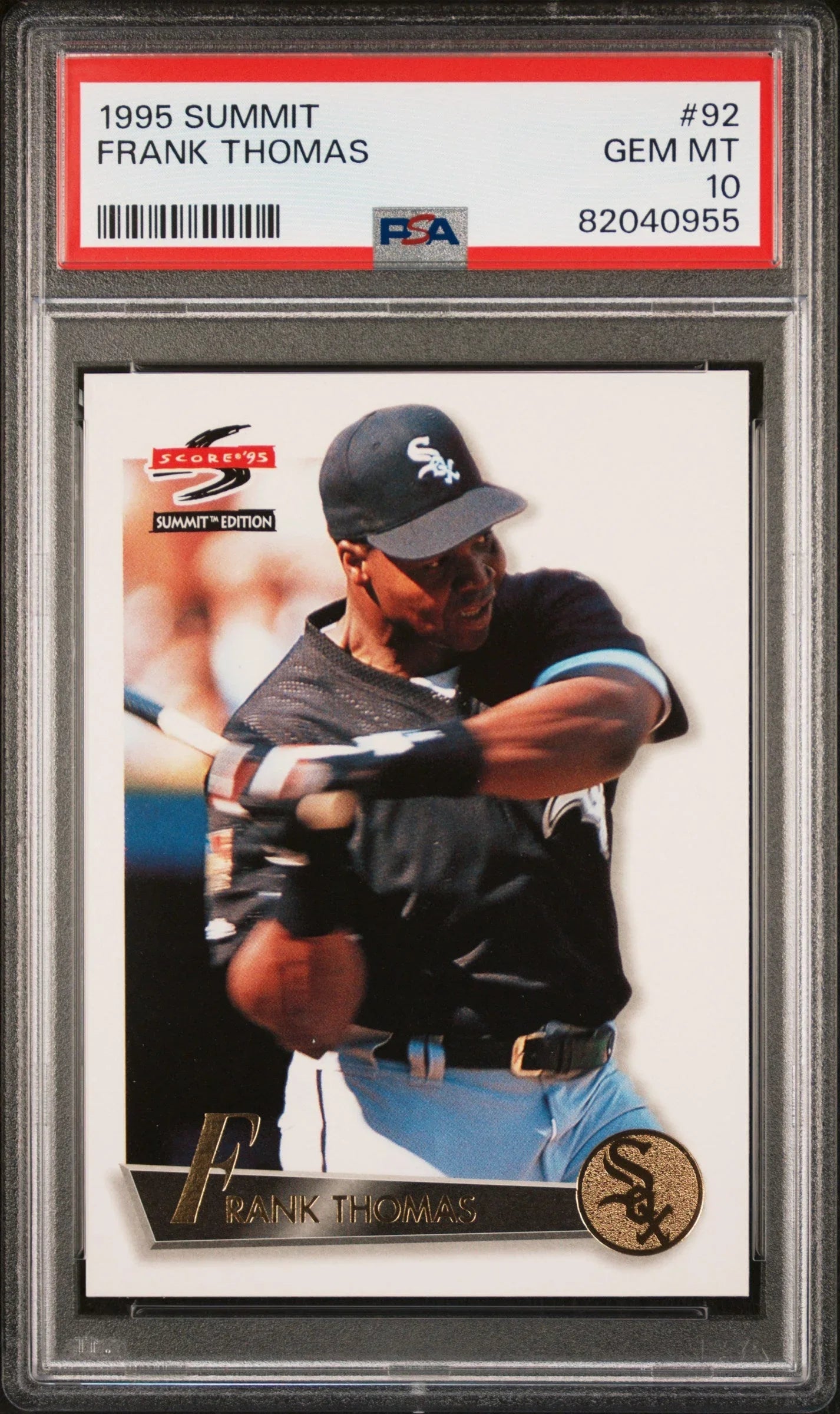 1995 SUMMIT FRANK THOMAS #92 - PSA 10