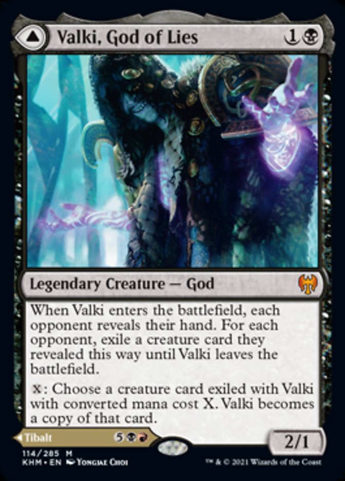 Valki, God of Lies // Tibalt, Cosmic Impostor (KHM-114) - Kaldheim