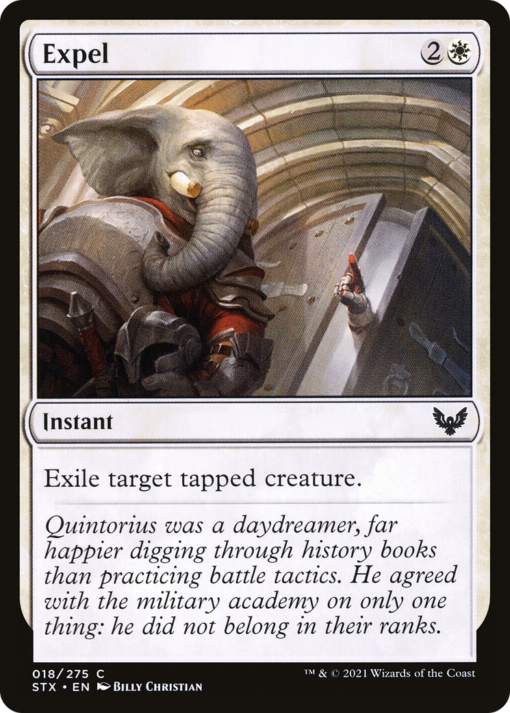 Expel (STX-018) - Strixhaven: School of Mages