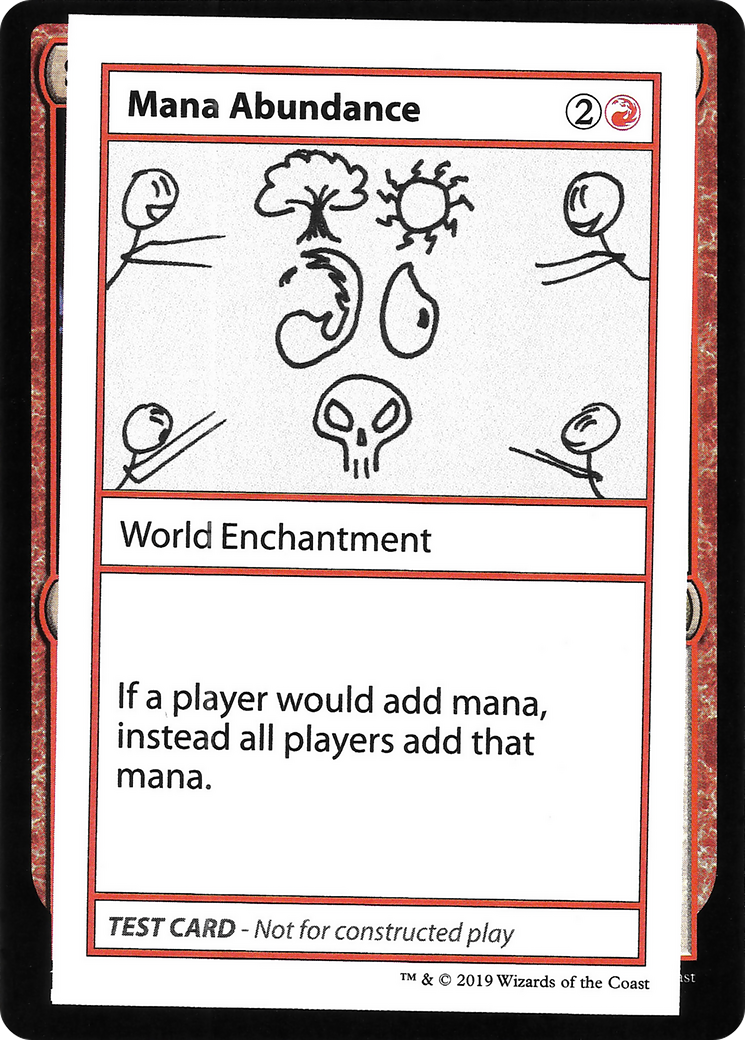 Mana Abundance (CMB1-058) - Mystery Booster Playtest Cards 2021
