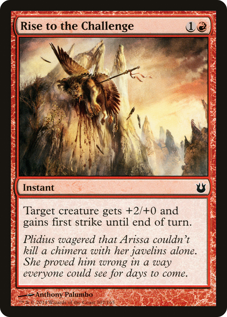 Rise to the Challenge (BNG-107) - Born of the Gods