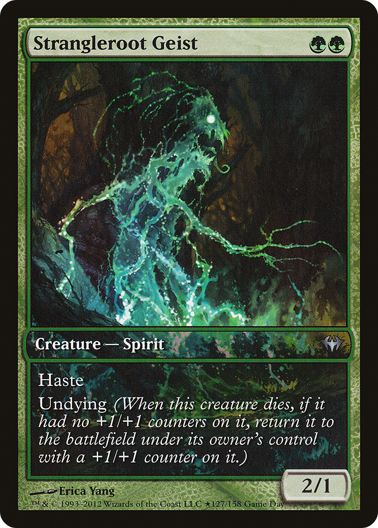 Strangleroot Geist (GAME-127) - Dark Ascension Promos