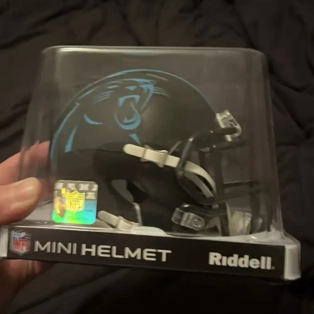 Carolina Panthers Riddell Mini Helmet 2022 Alternate - NFL