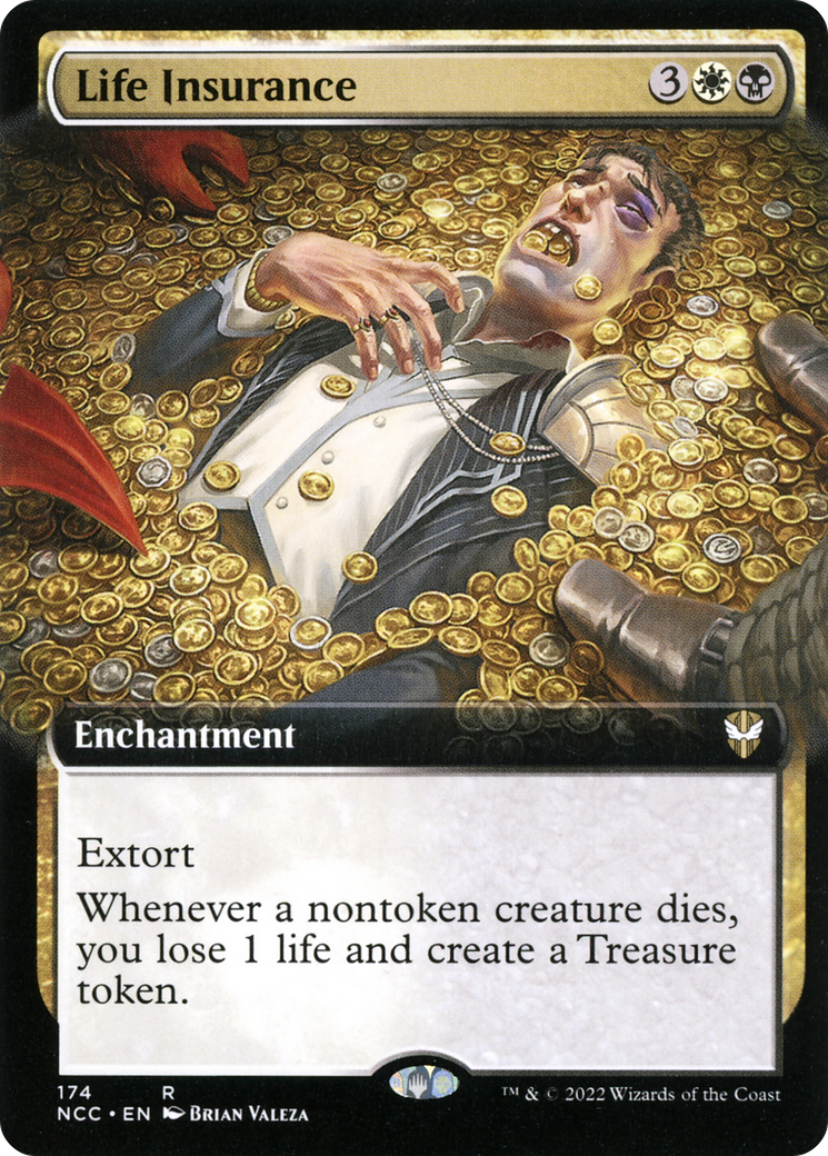 Life Insurance (NCC-174) - New Capenna Commander: (Extended Art)
