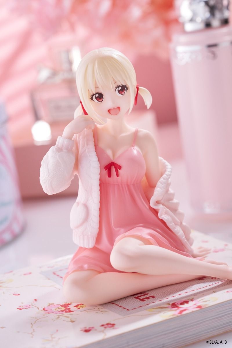 Lycoris Recoil Chisato Nishikigi Roomwear Ver. Desktop Cute Figure - Taito Premium Collectible