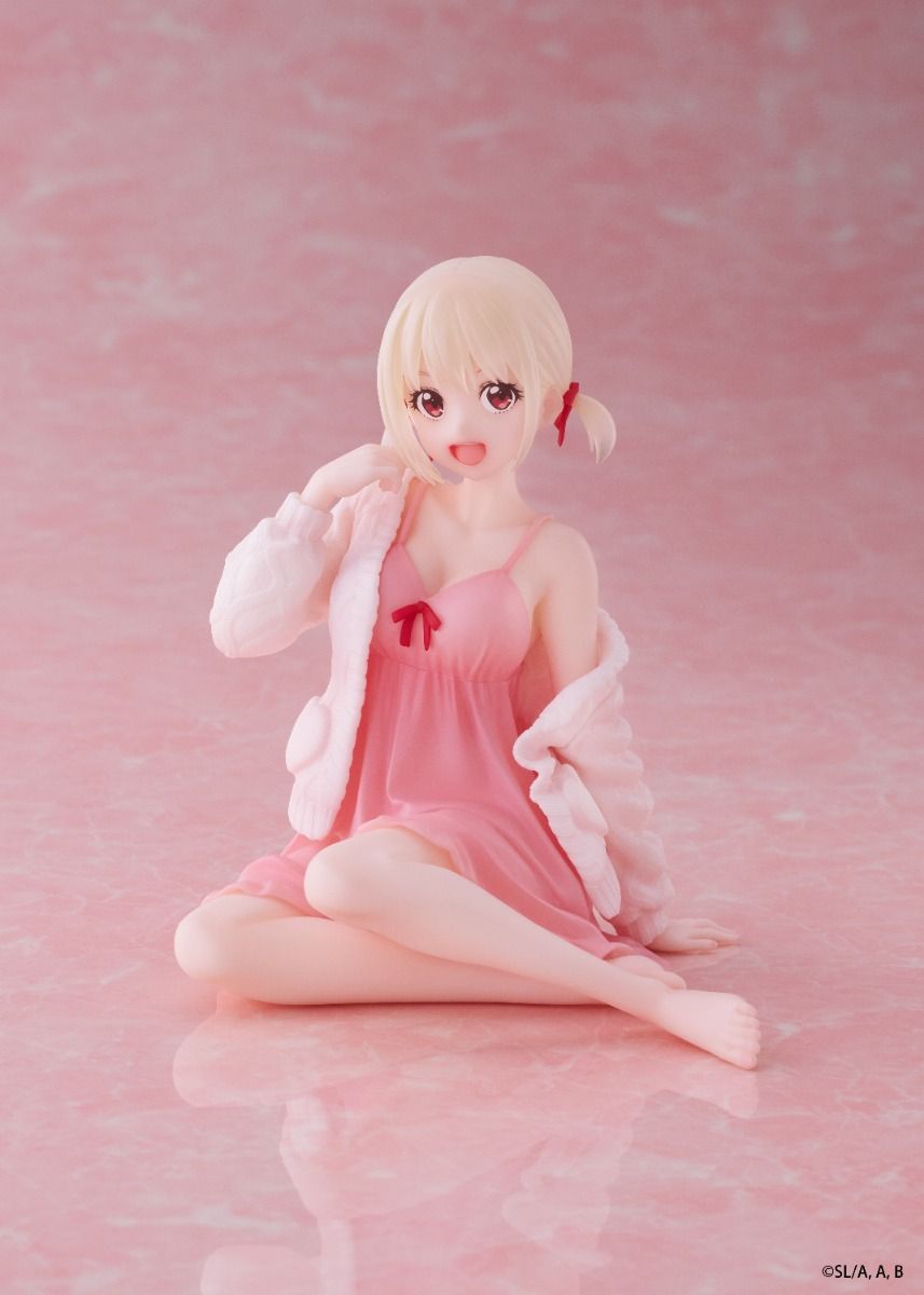 Lycoris Recoil Chisato Nishikigi Roomwear Ver. Desktop Cute Figure - Taito Premium Collectible