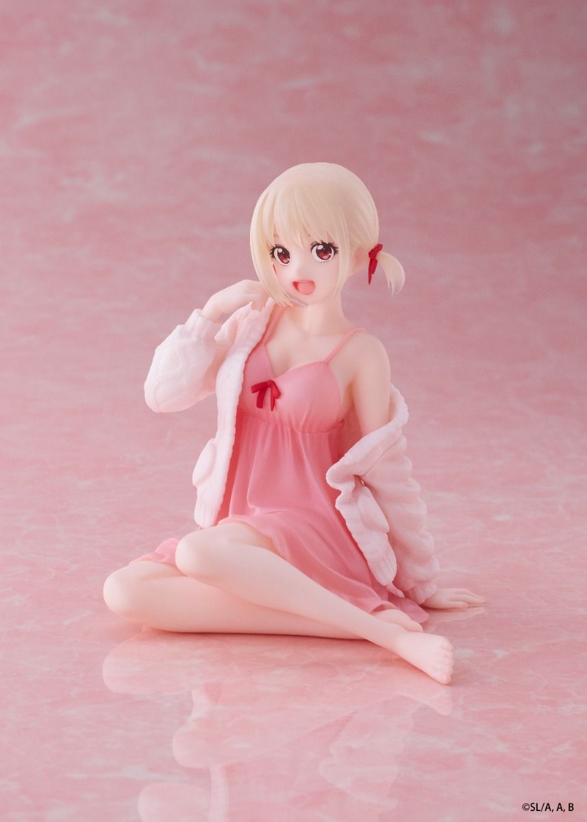 Lycoris Recoil Chisato Nishikigi Roomwear Ver. Desktop Cute Figure - Taito Premium Collectible