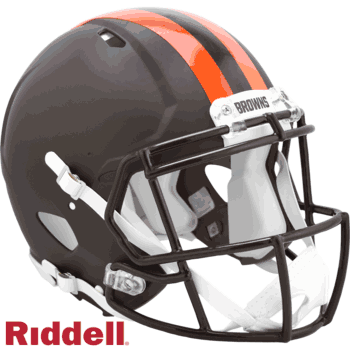 Cleveland Browns Full Size Authentic Speed Football Helmet 2025 Alternate On-Field - NFL
