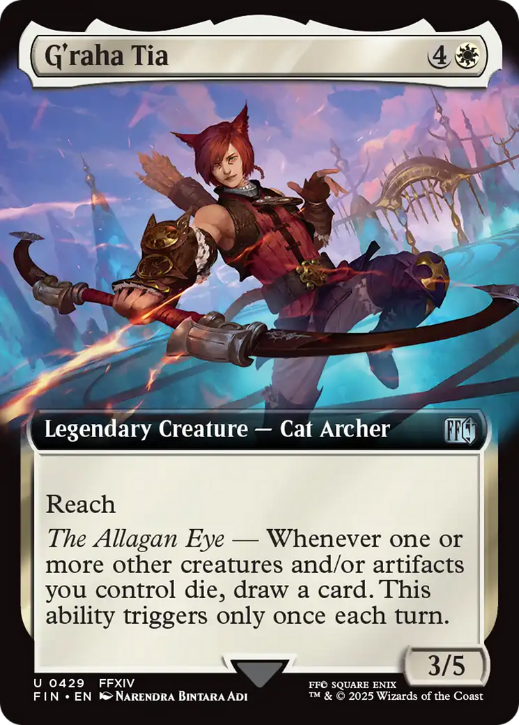 G'raha Tia (FIN-429) - FINAL FANTASY: (Extended Art)