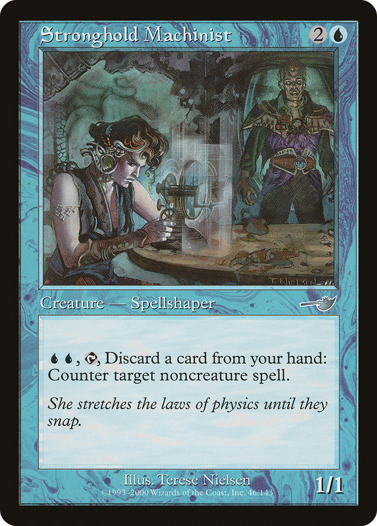 Stronghold Machinist (NMS-046) - Nemesis Foil