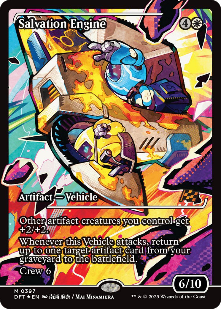 Salvation Engine (DFT-397) - Aetherdrift: (Showcase) Foil