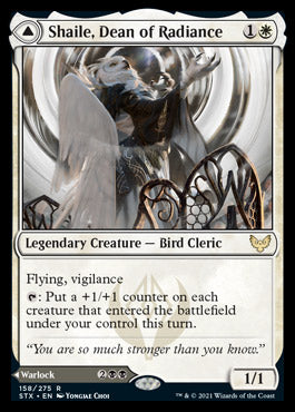 Shaile, Dean of Radiance // Embrose, Dean of Shadow (STX-158) - Strixhaven: School of Mages Foil