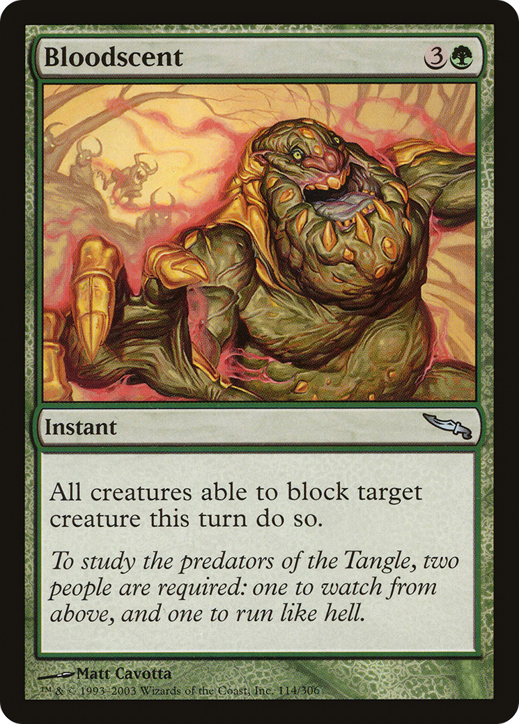 Bloodscent (MRD-114) - Mirrodin
