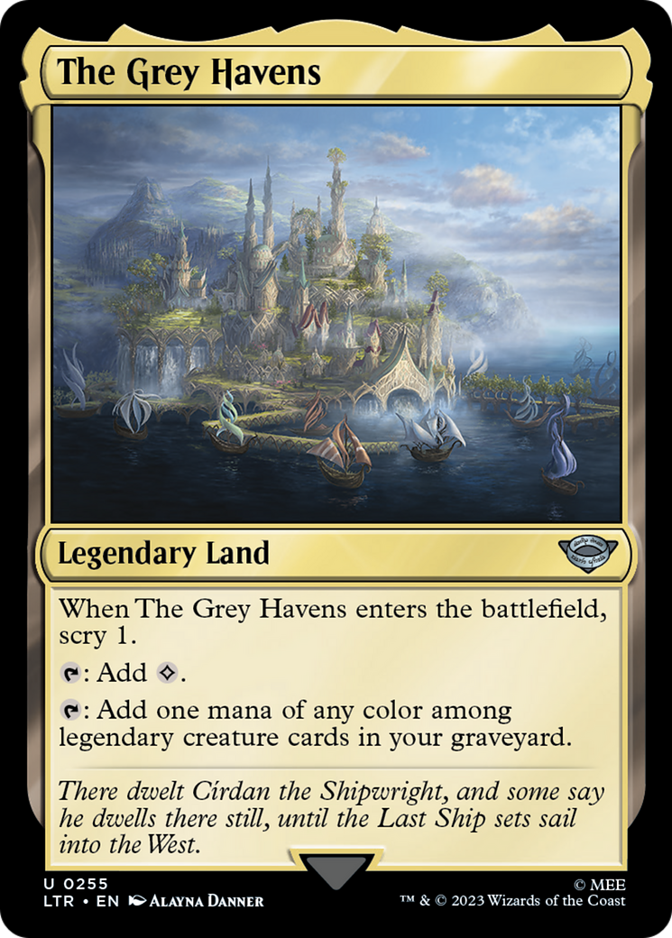 The Grey Havens (LTR-255) - The Lord of the Rings: Tales of Middle-earth