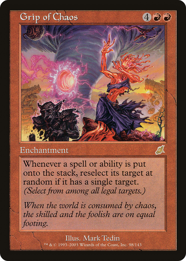 Grip of Chaos (SCG-098) - Scourge