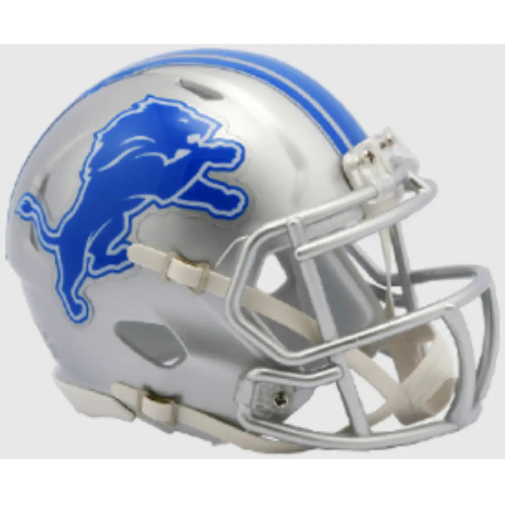 Detroit Lions 2017 to 2023 NFL Mini Speed Throwback Helmet