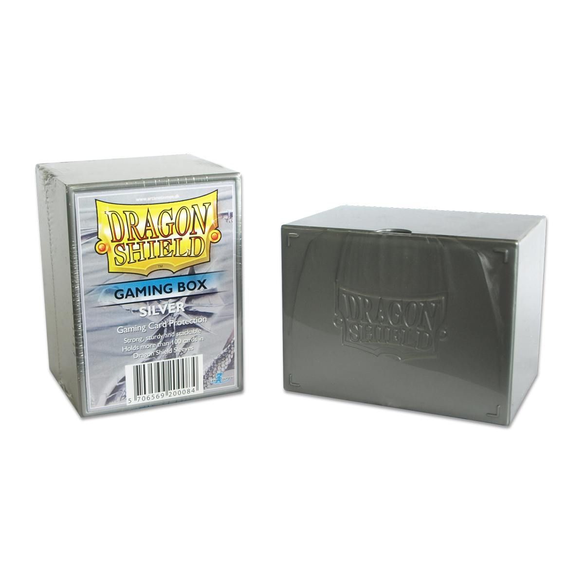 Dragon Shield: Strongbox - Silver (Gaming Box)